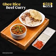 Ghee Rice + Nadan Beef Curry