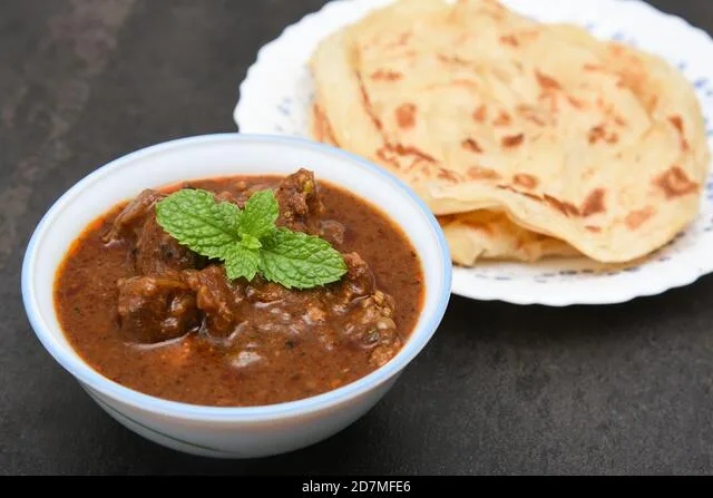 Naadan Beef Curry + 2 Porotta